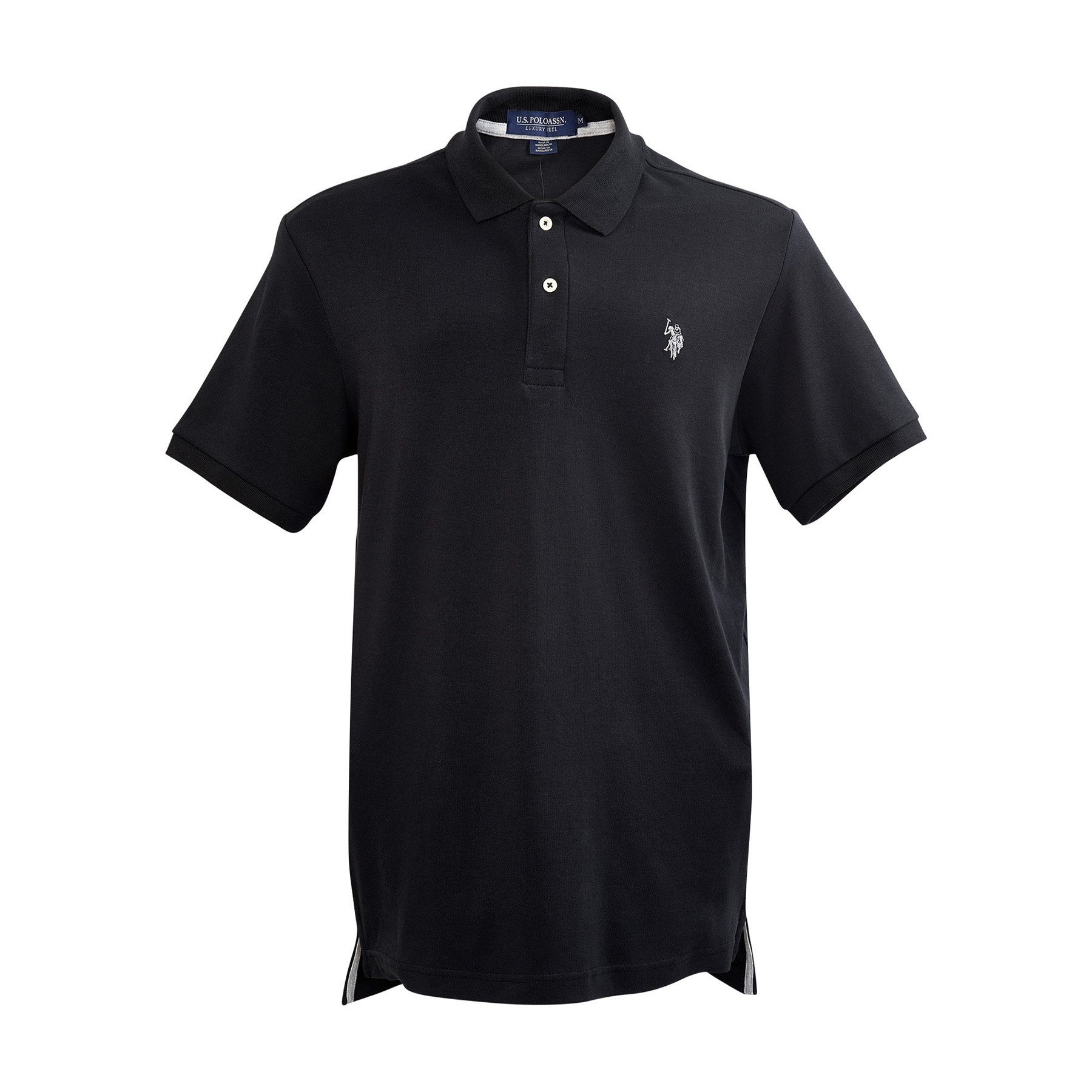 U.S. Polo Assn. Men's Solid Interlock Polo Shirt